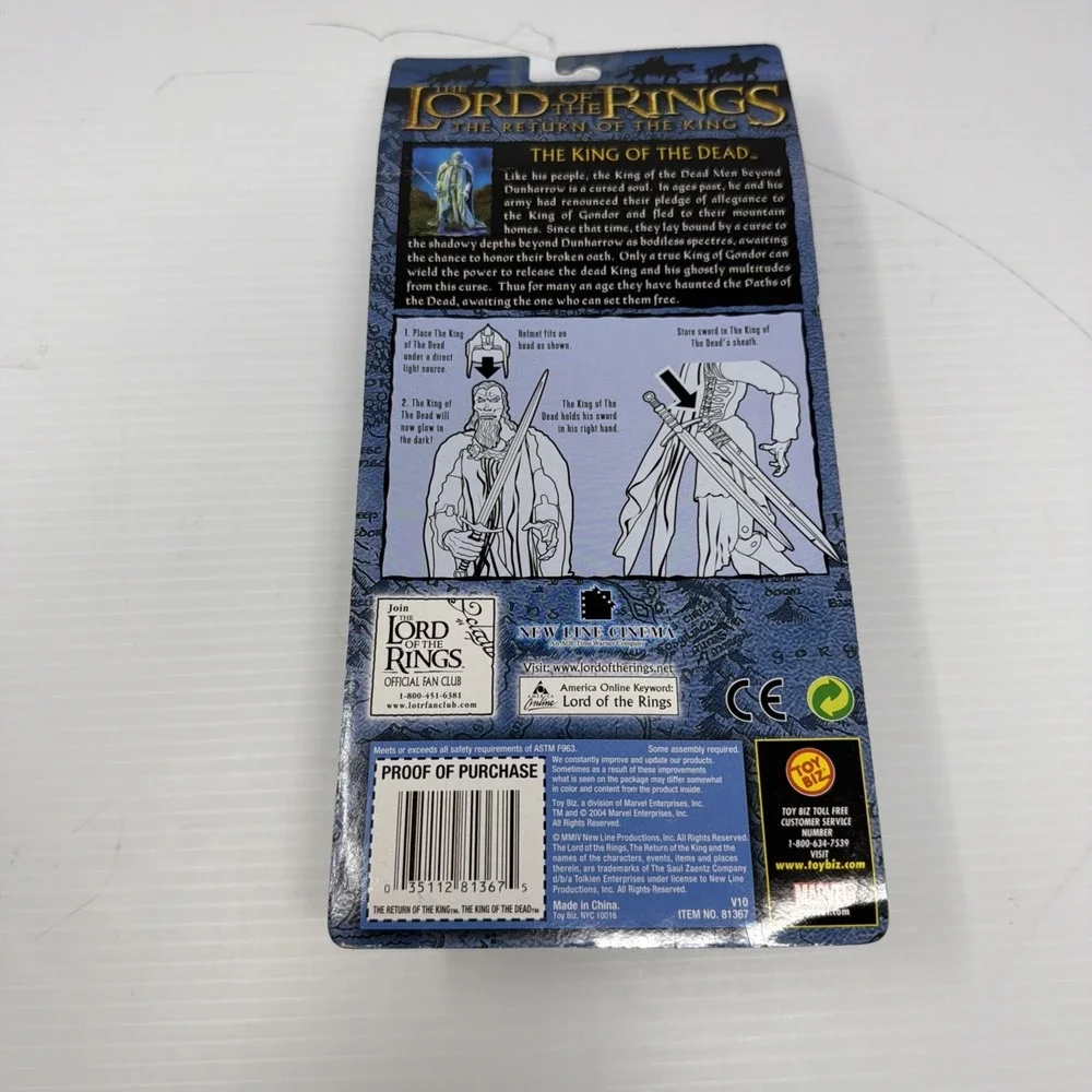 Toy Biz The Lord of the Rings The Return of the King The King of the Dead action